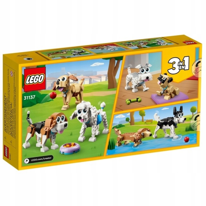 LEGO CREATOR UROCZE PSIAKI PIES PIESKI PSY 31137 Marka LEGO