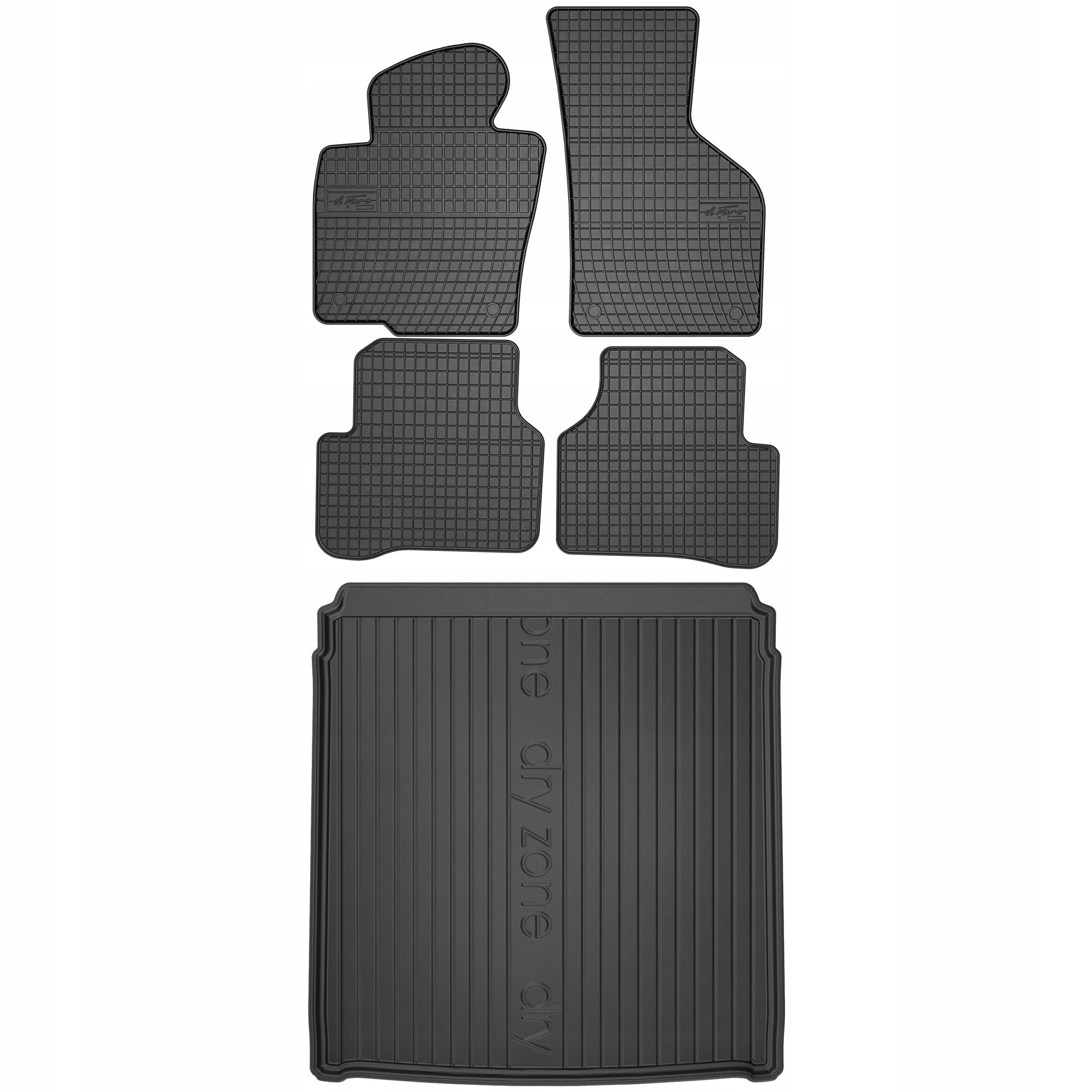 Gumové rohože a rohože pre Volkswagen CC 2012-2016