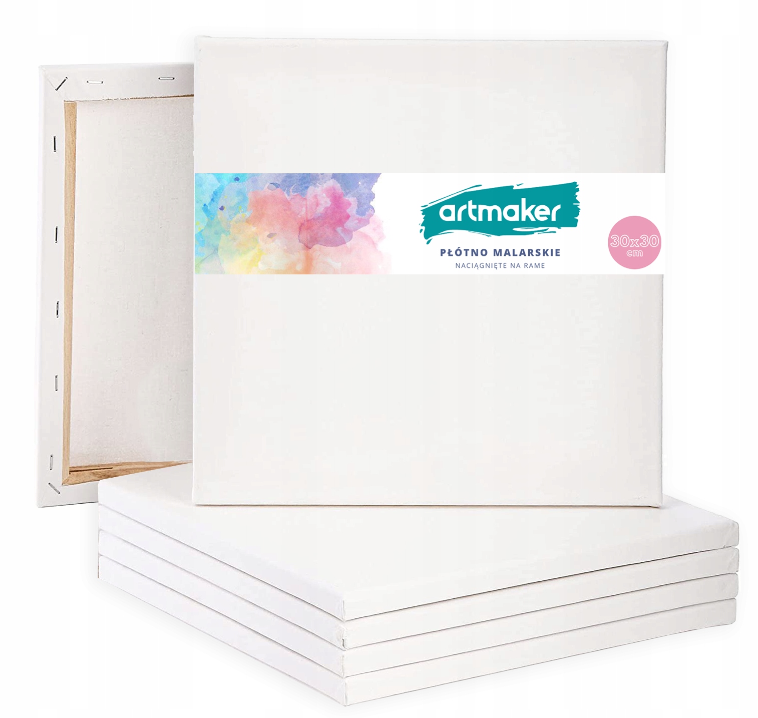 Malířské Plátno 30x30 cm Podobrazie Blejtram 6ks