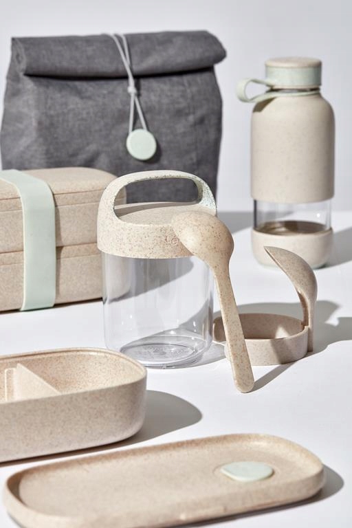 Lékué Jar To Go Organic 400 ml with Spoon Marka Lekue