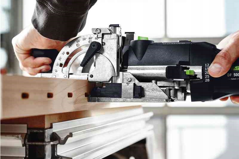 FESTOOL Frezarka do połączeń DF 500 Q-Set DOMINO 576420 Zasilanie sieciowe