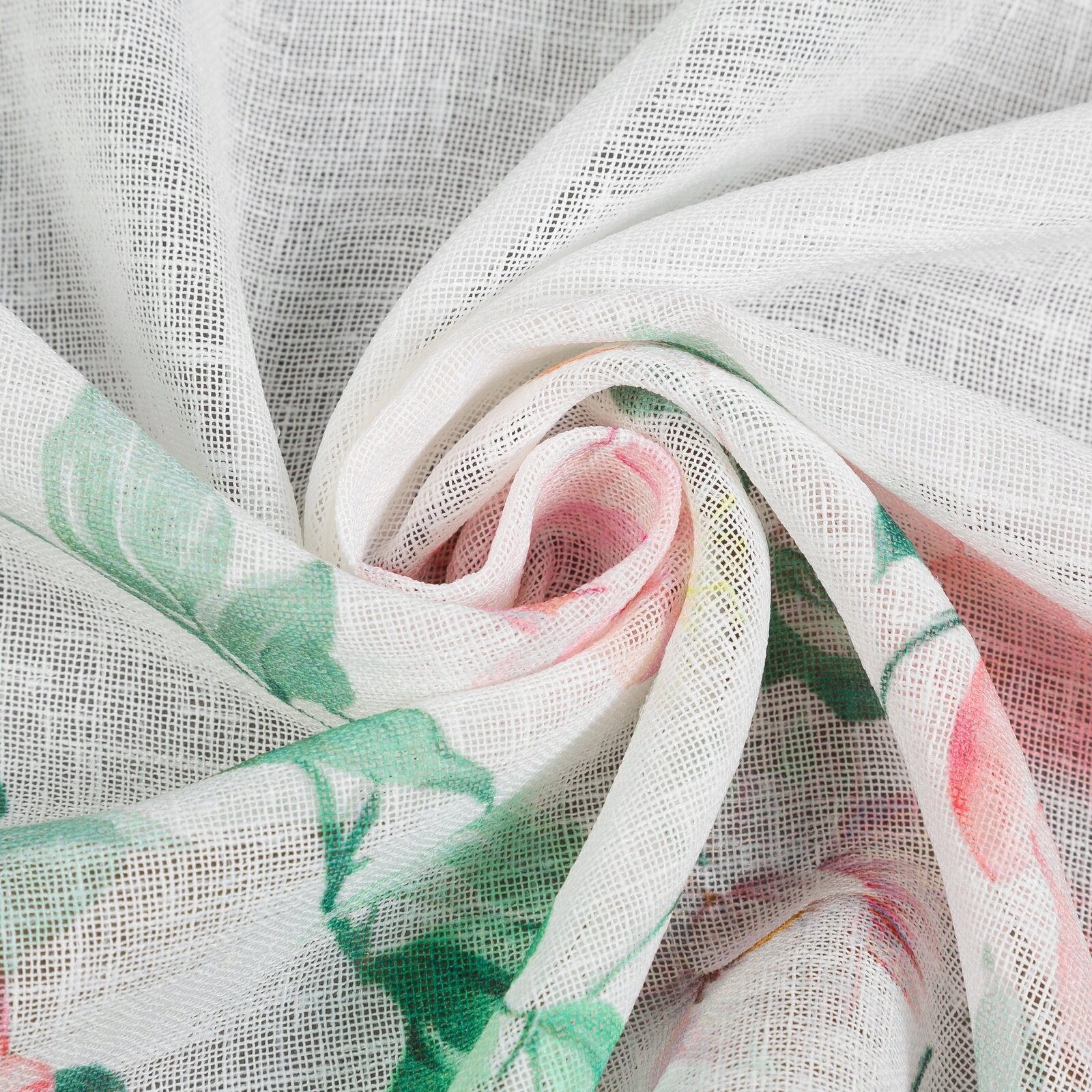 FIRANA GOTOWA ASTEJA NA TAŚMIE 150X60 CM BIAŁY Kolor biały