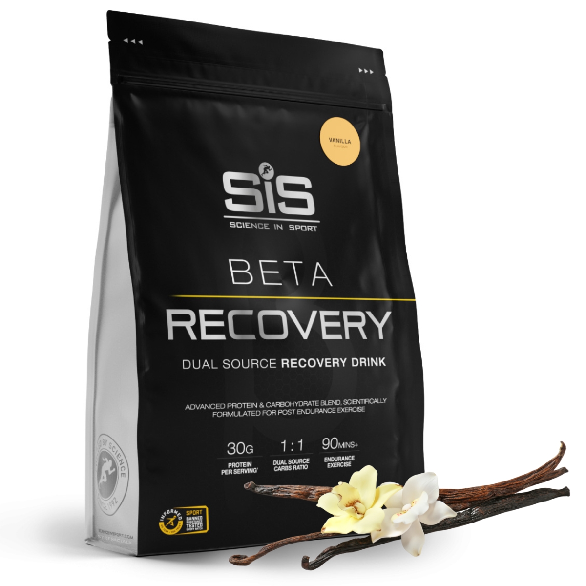 SiS Beta Recovery 1500 g Vanilka Doplněk Stravy Regenerace
