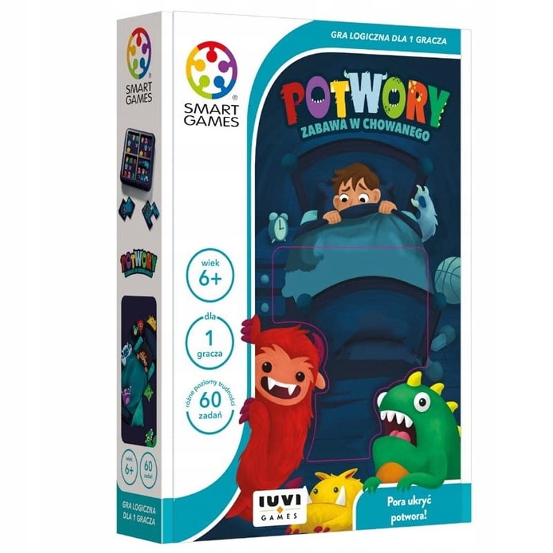 SMART GAMES Gra logiczna POTWORY w chowanego 6+