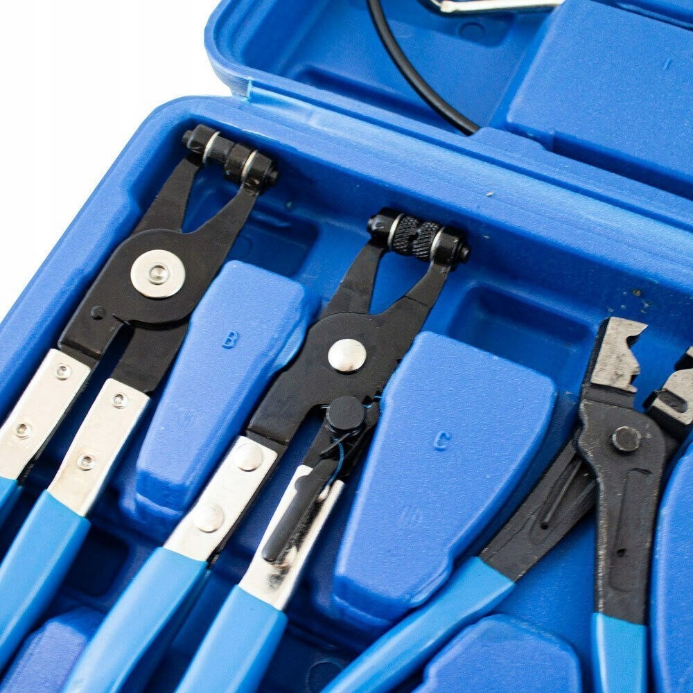 Szczypce do opasek zaciskowych osłon taśmowych 11 elementów Zestaw EAN (GTIN) 4250394546431