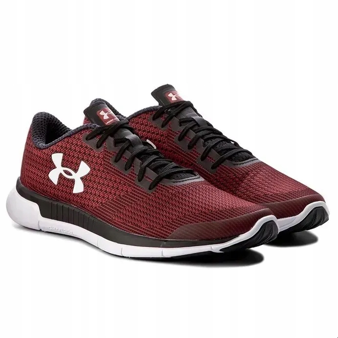 Under Armour pánské vínové běžecké sportovní boty 1285681-600 40