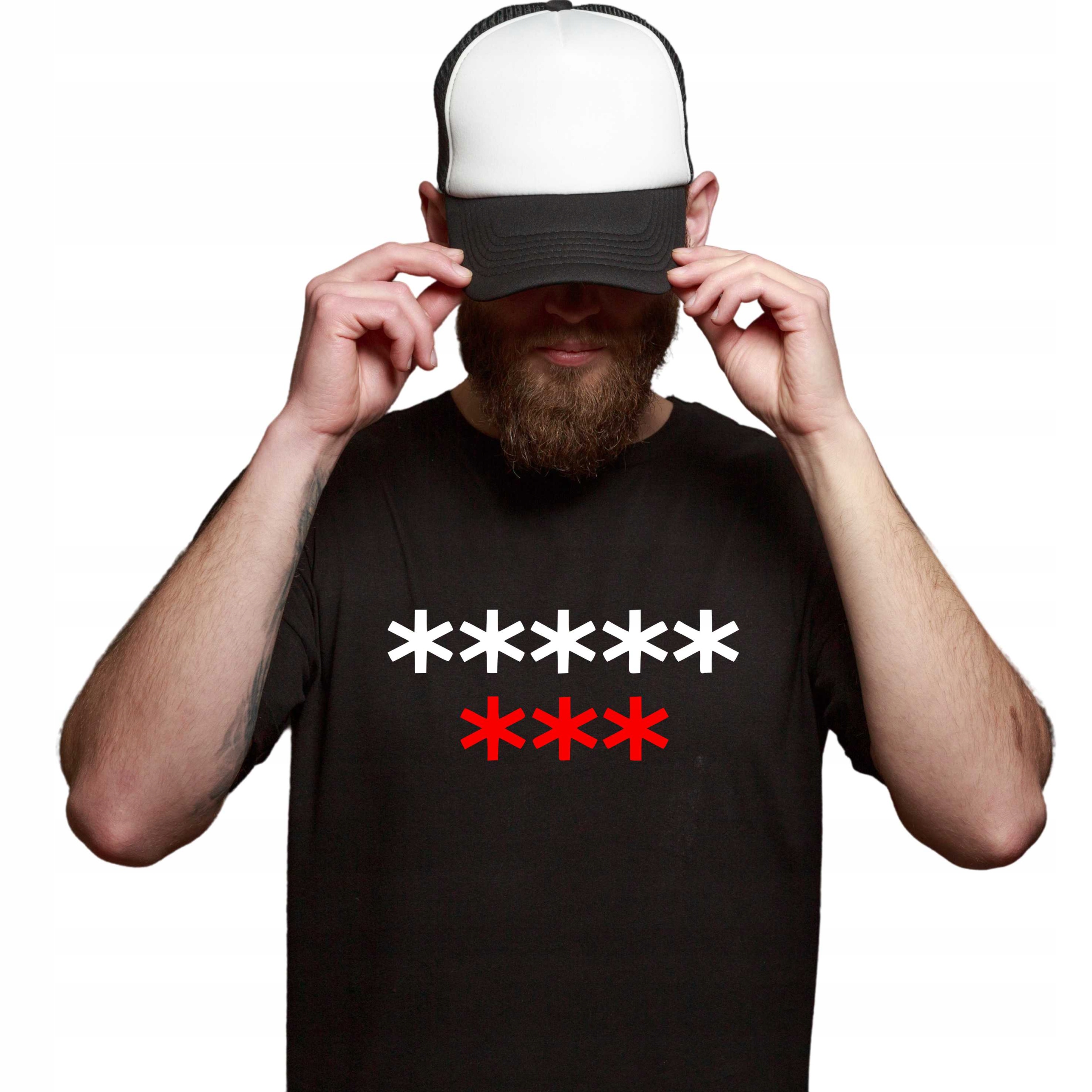 

Koszulka Tshirt Anty Pis J**** Pis osiem gwiazd