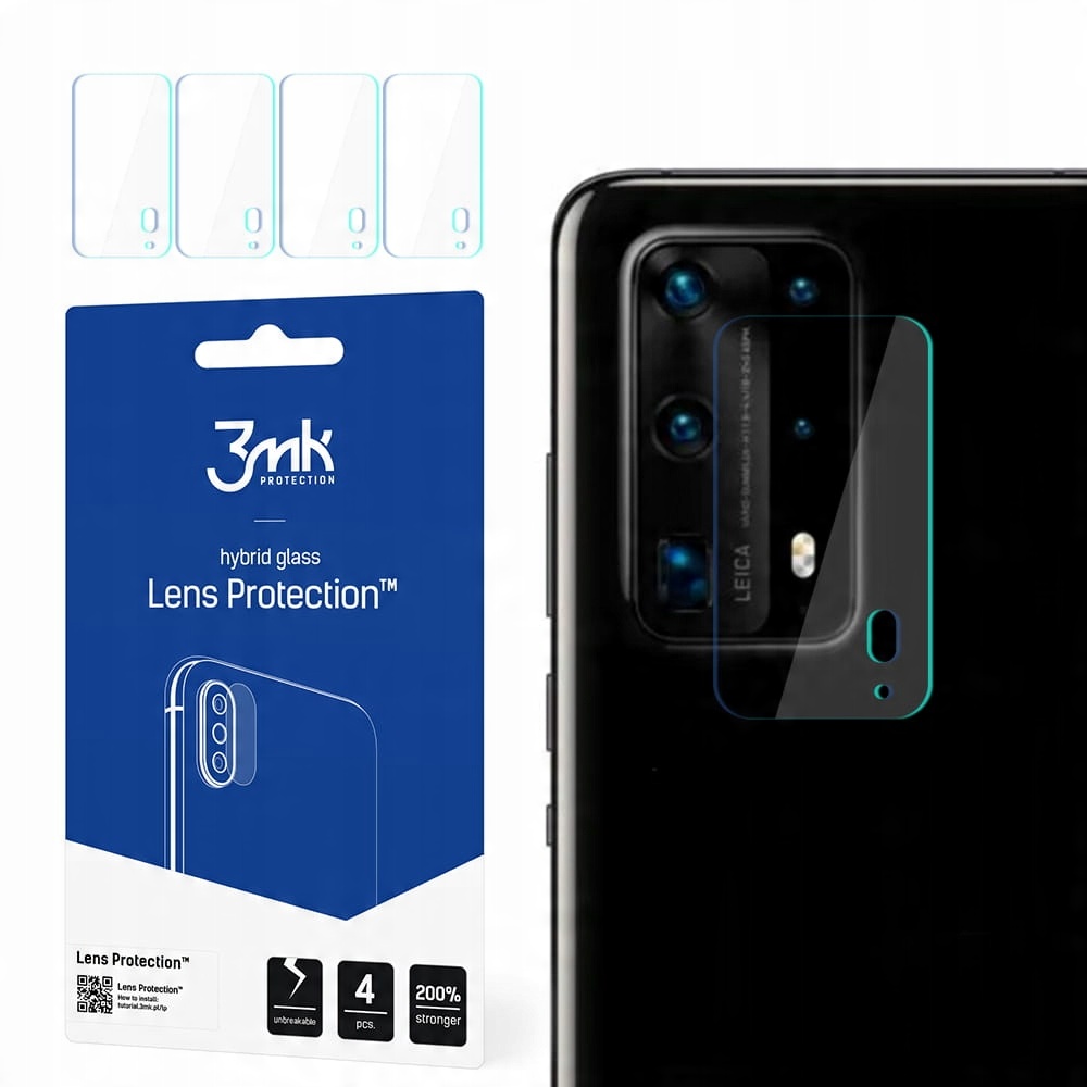 

4x Szkło hybrydowe na aparat do Huawei P40 Pro +