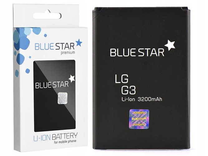 

Lg G3 Bateria Li-ion 3200MAH Blue Star Premium