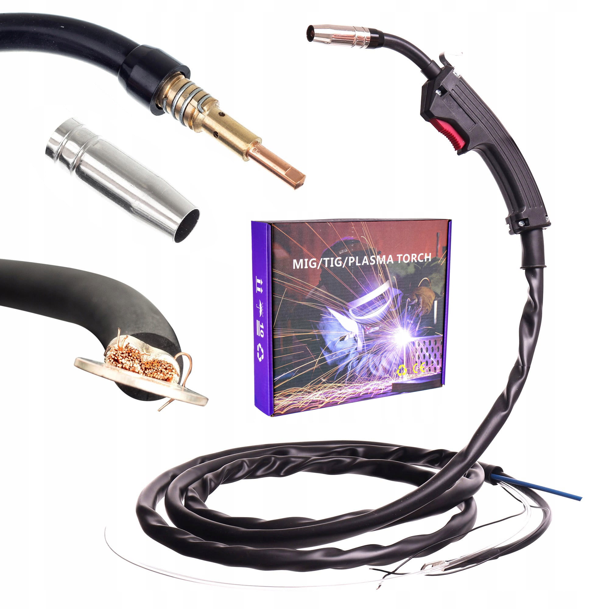 Uchwyt spawalniczy Sga TW-14 MK-14 Z Zaworem 3,6m