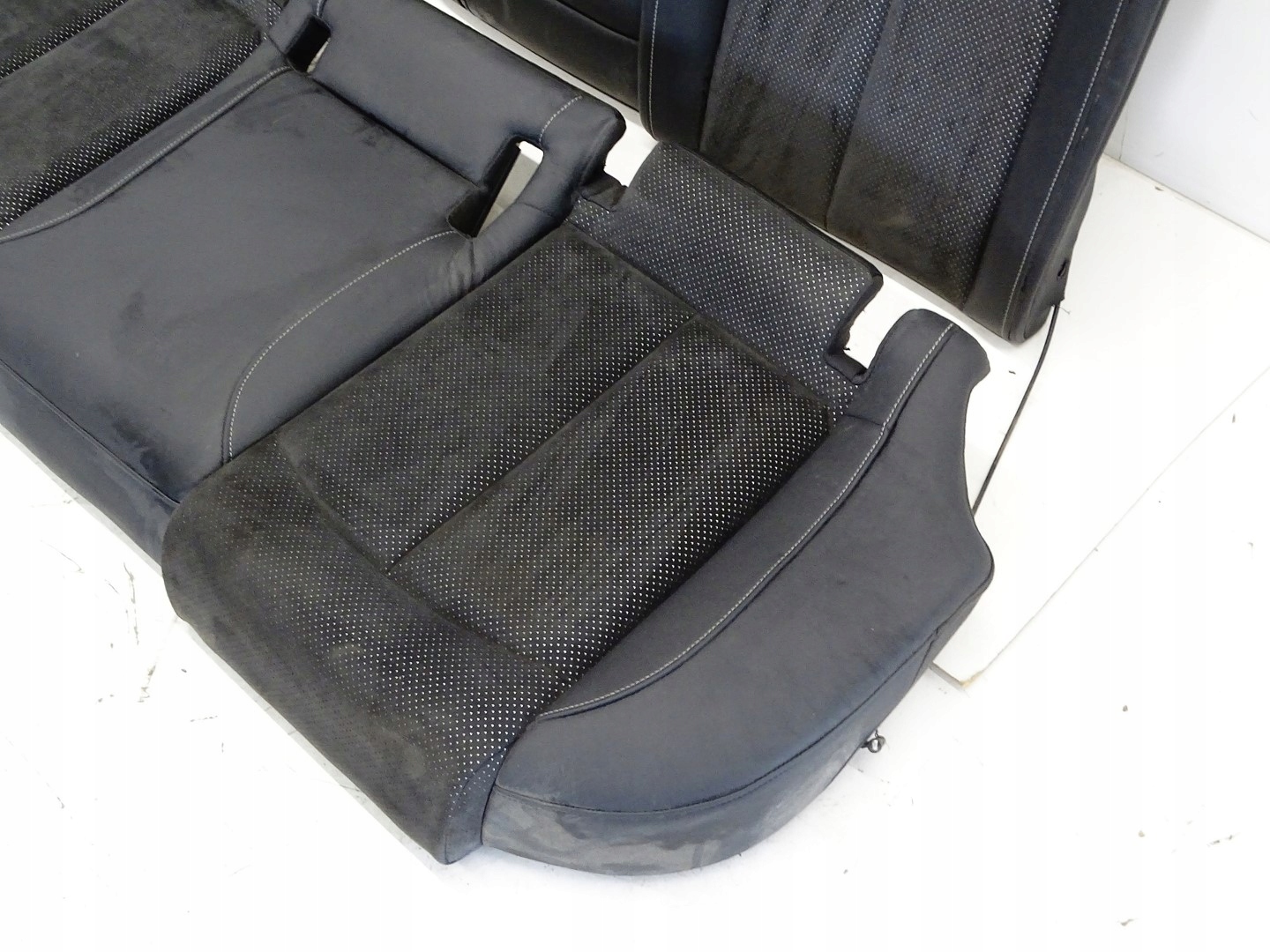 Sitz heck hinten OPARCIE Sitz AUDI A6 C7 LIFT Halbleder