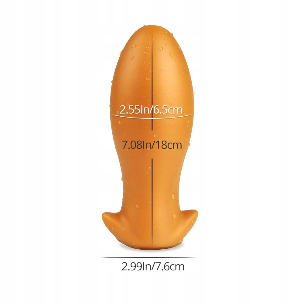 ROLUCK Analny Plug Dla Początkujących Silikonowy Dildo Masażer Prostaty — miniatura 2