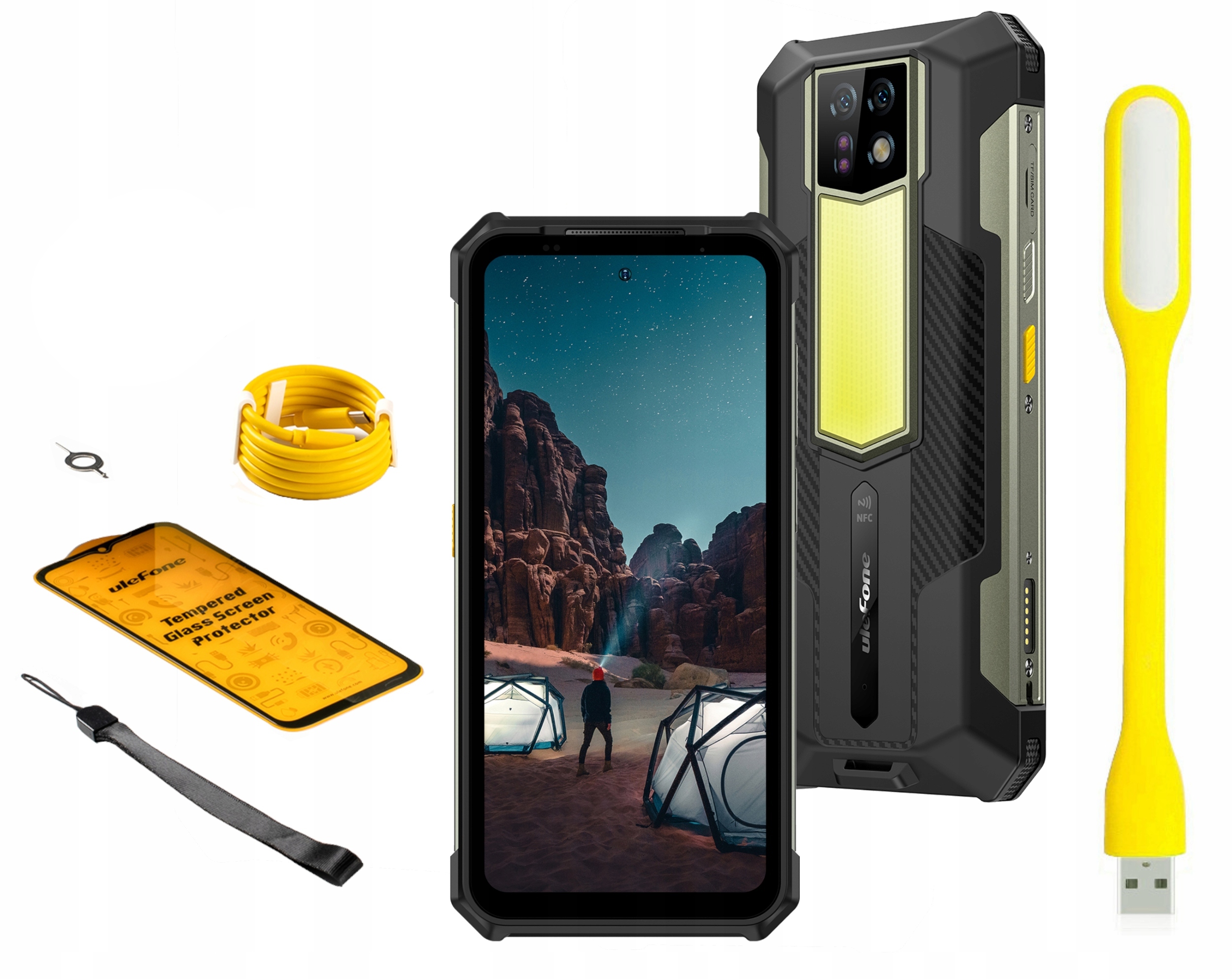 Ulefone Armor 24 Pancerny Smartfon 12/256GB 4G 22000mAh 64MP Latarka 1000lm