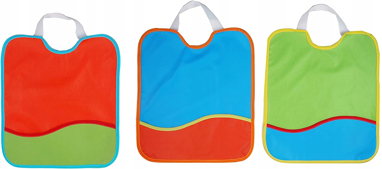 Ti-Tin 2 x duży śliniaczek z kieszonką