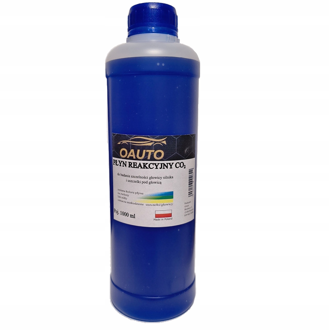 Płyn reakcyjny co2 1000ml do tester uszczelki pod głowicą