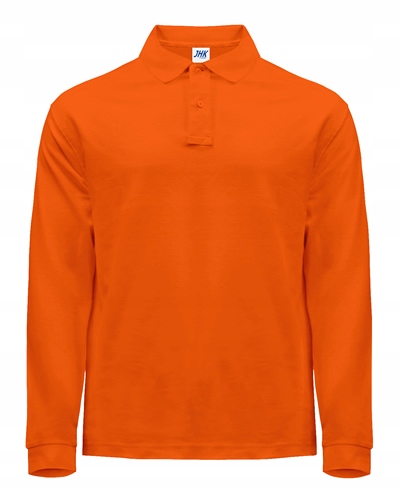 

Koszulka Polo męska z długim rękawem Jhk Orange L