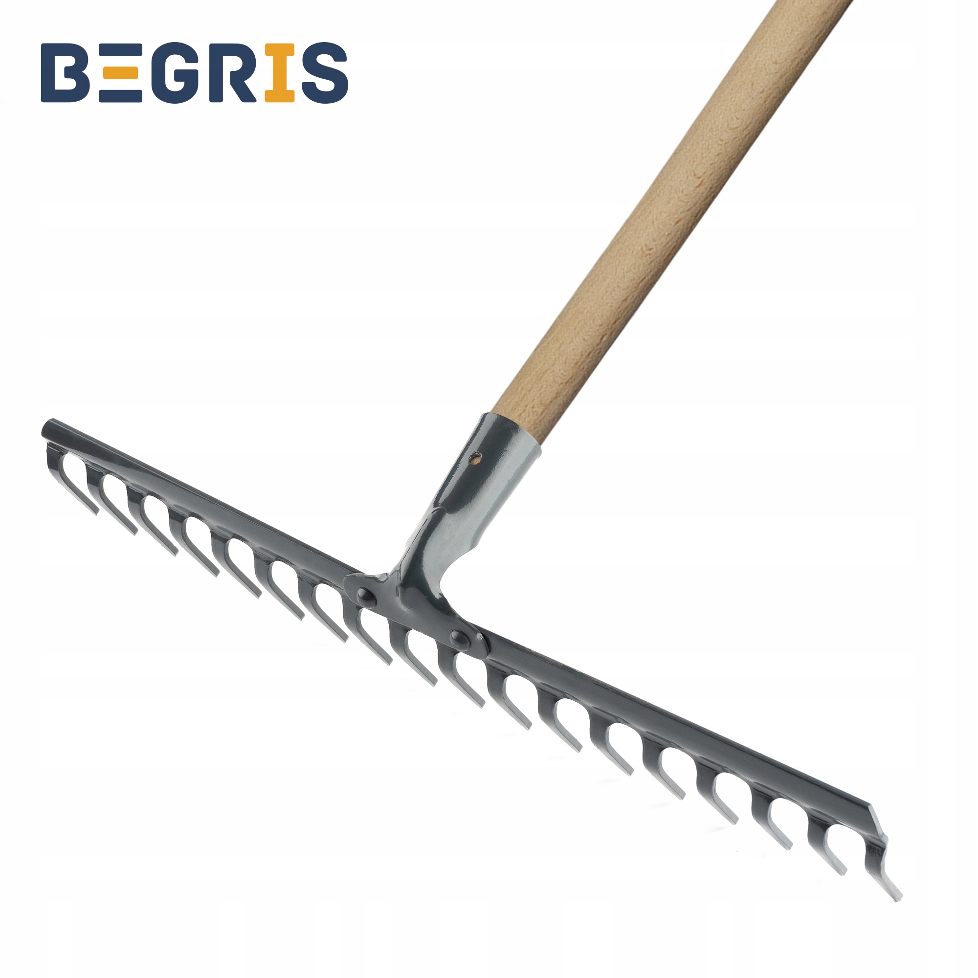 GRABIE OGRODOWE Z KIJEM WZMOCNIONE 18 ZĘBÓW TRZON Stan opakowania oryginalne