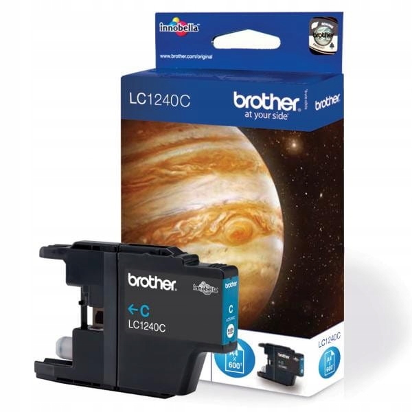 Inkoust Brother LC-1240BK Černý, Originál
