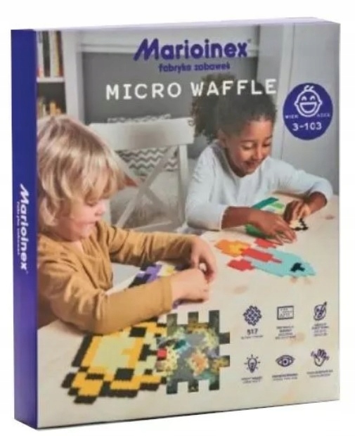 

Marioinex Klocki Micro Waffle Karty 517el