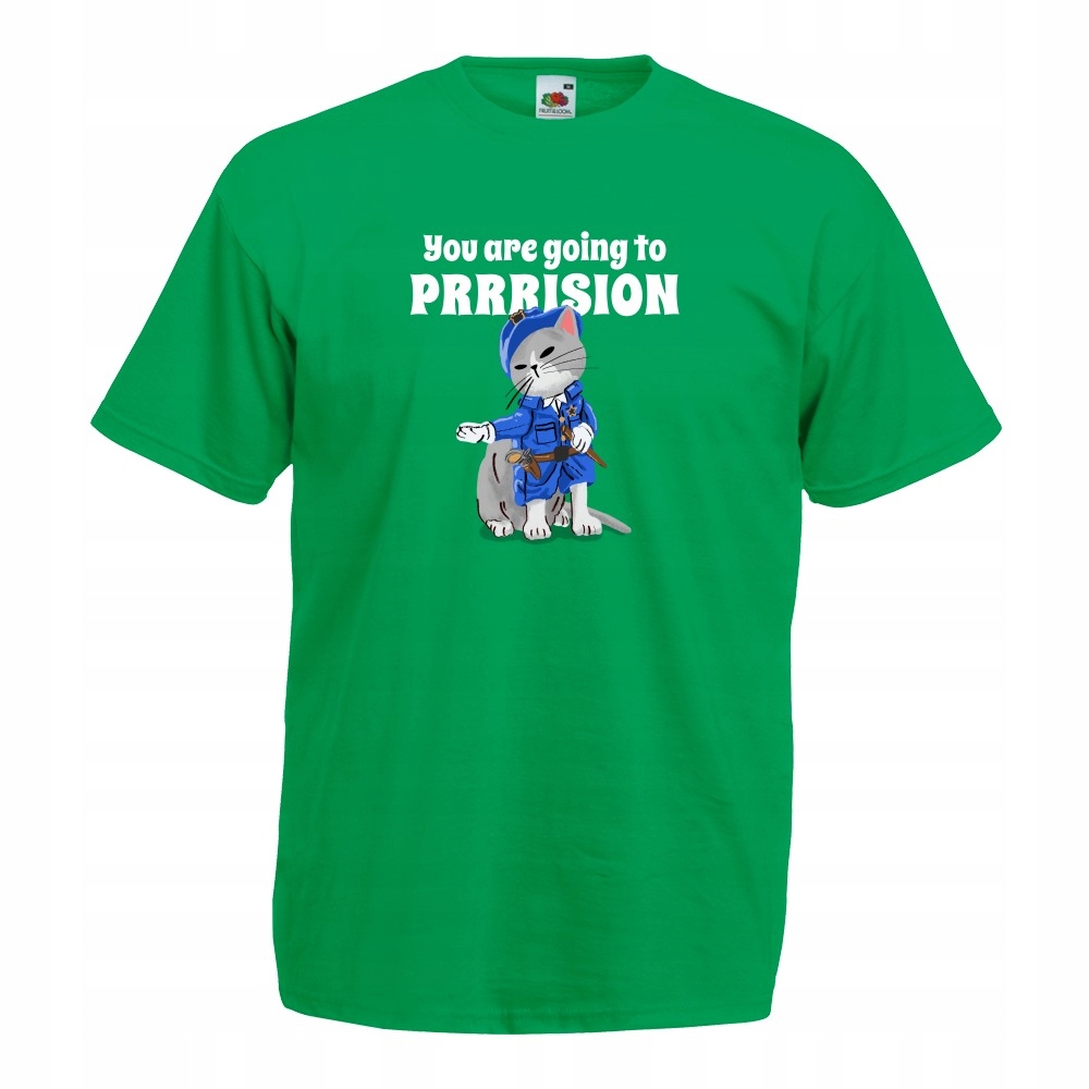 

Koszulka youre goin to prrrision XL zielona