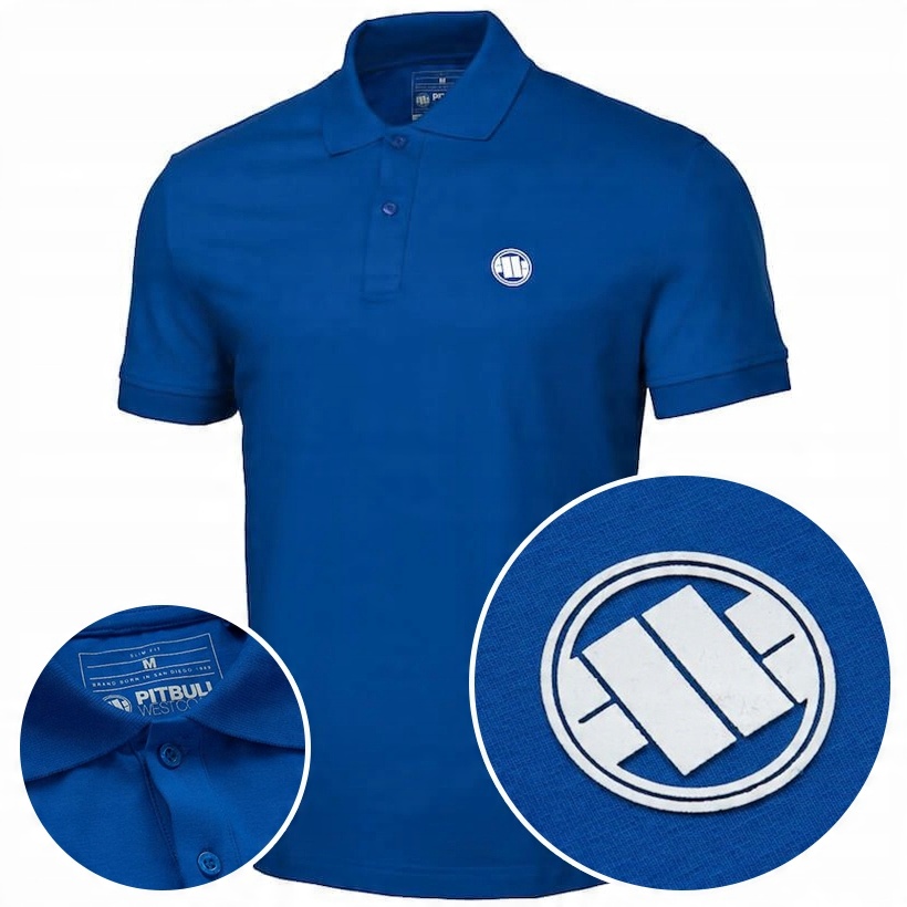 

Koszulka Polo polówka Pit Bull Slim Small Logo_m