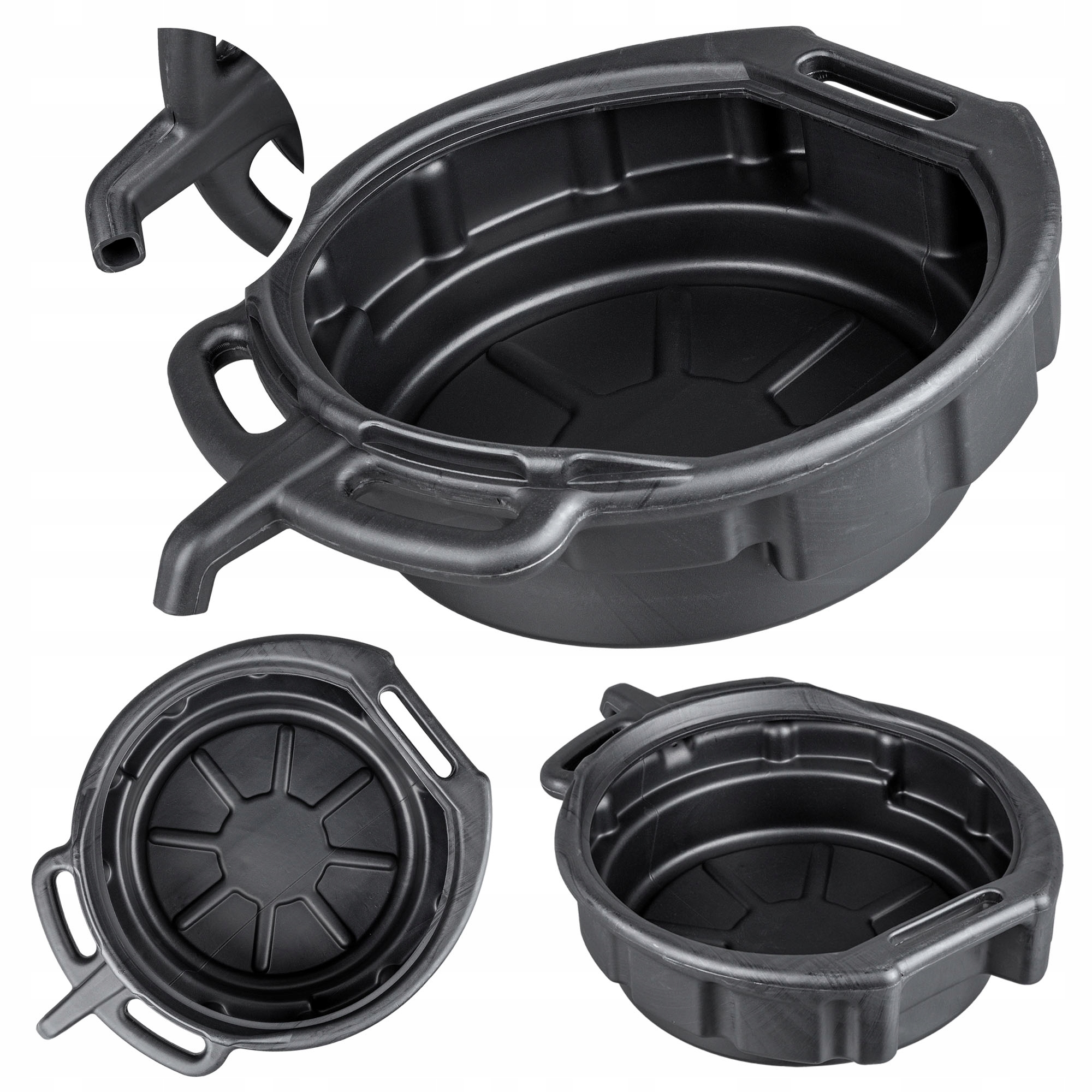 ZLEWARKA MISKA WANNA ZLEWAK MISA DO ZLEWANIA SPUSZCZANIA OLEJU PŁYNÓW 10 L