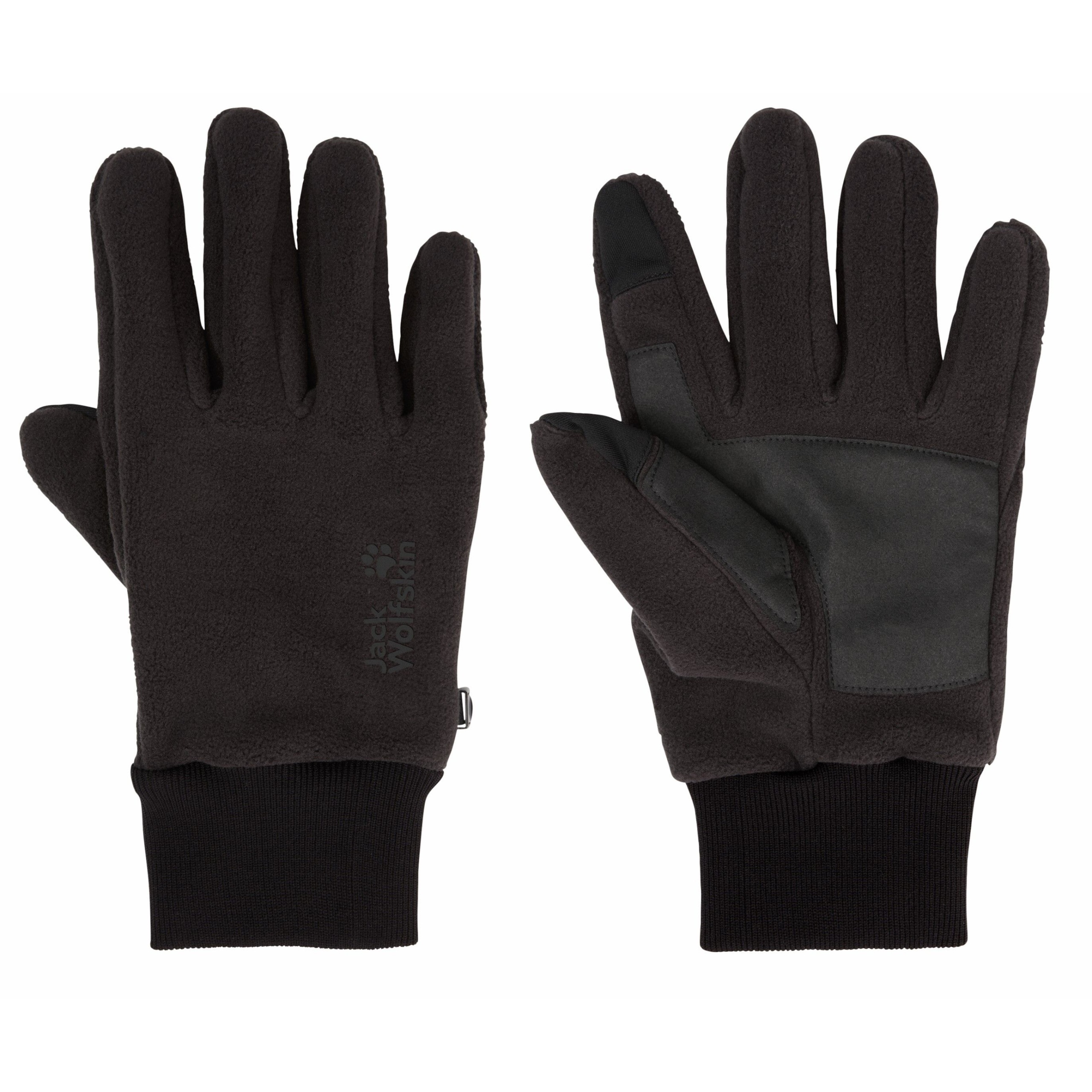 Rękawice polarowe Jack Wolfskin Vertigo Glove black S
