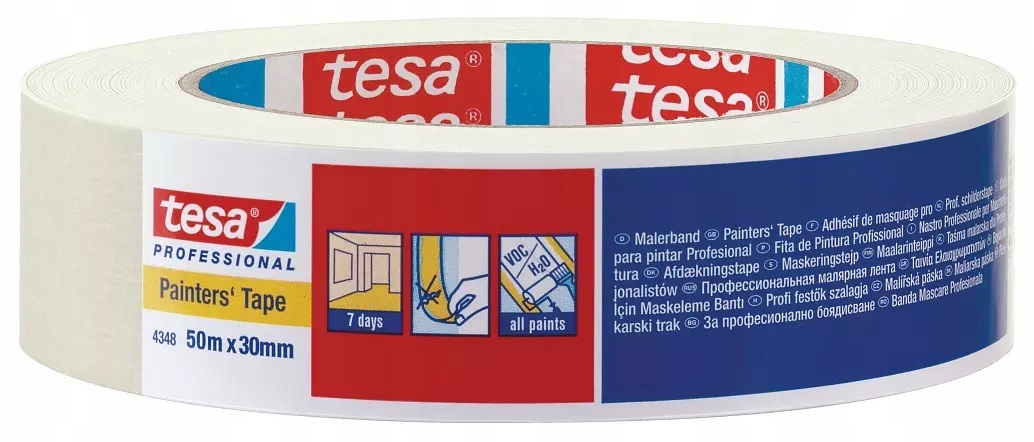 

Taśma malarska maskująca Tesa 7 dni 50m x 30mm