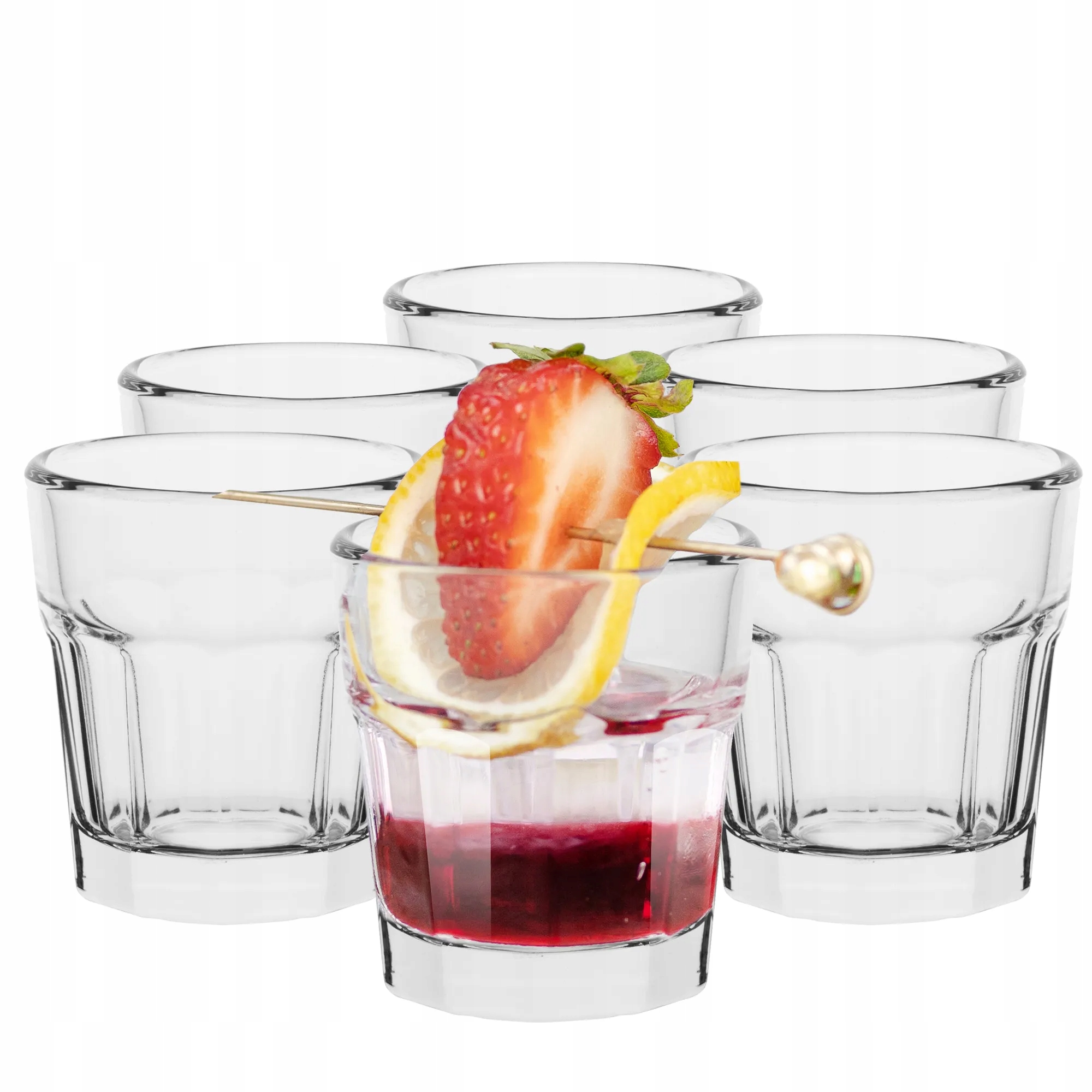 

Kieliszki do wódki shotów szklane Zestaw 12x45 ml