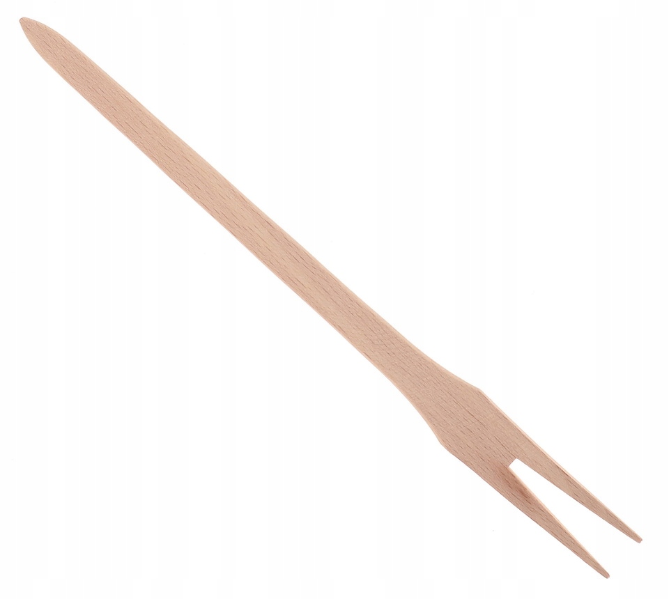 

Widelec Kuchenny Drewniany do Potraw 25cm L43