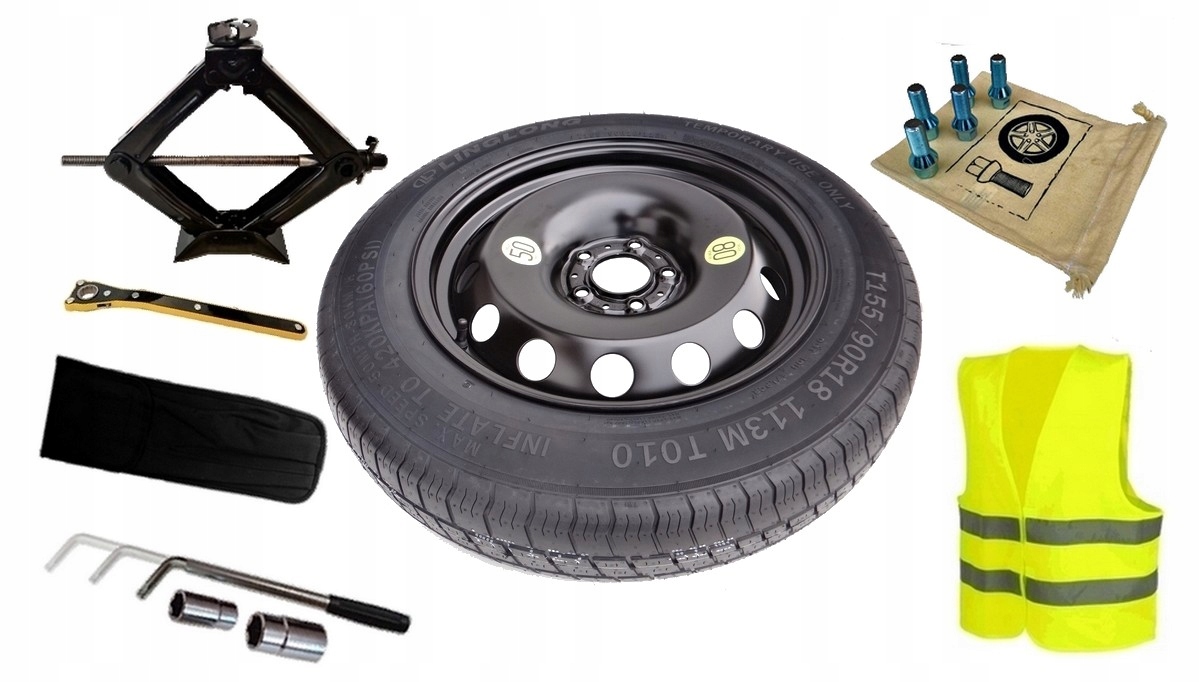 Koło dojazdowe BMW X5 E70 F15 X6 E71 F16 + ZESTAW