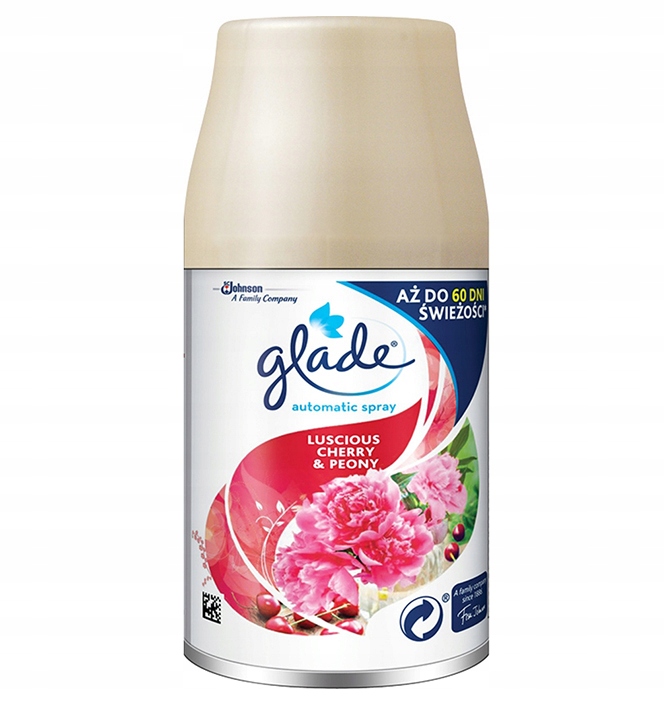 

Glade Odświeżacz automatyczny wiśnia piwonia zapas