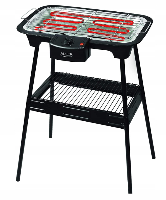 GRILL OGRODOWY DUŻY ELEKTRYCZNY STOJĄCY Marka inna