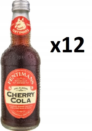 Fentimans Cherry Cola napój 275ml x12szt Zestaw