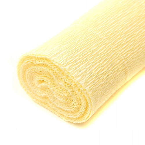 Krepina kremowy biały 50x2,5 m Kod producenta SDMX0101