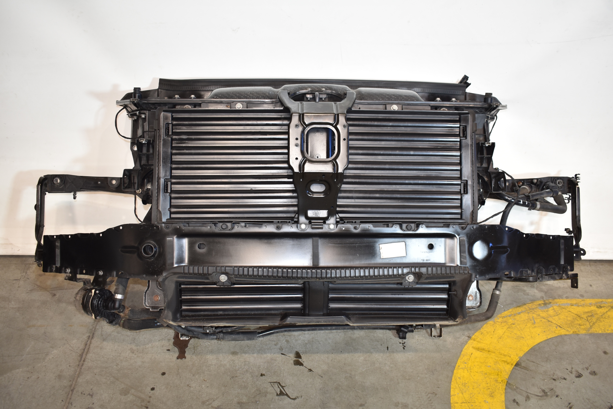 IDEALNY front panel, wall radiator fan MERCEDES GLE W167 350d 400d 1