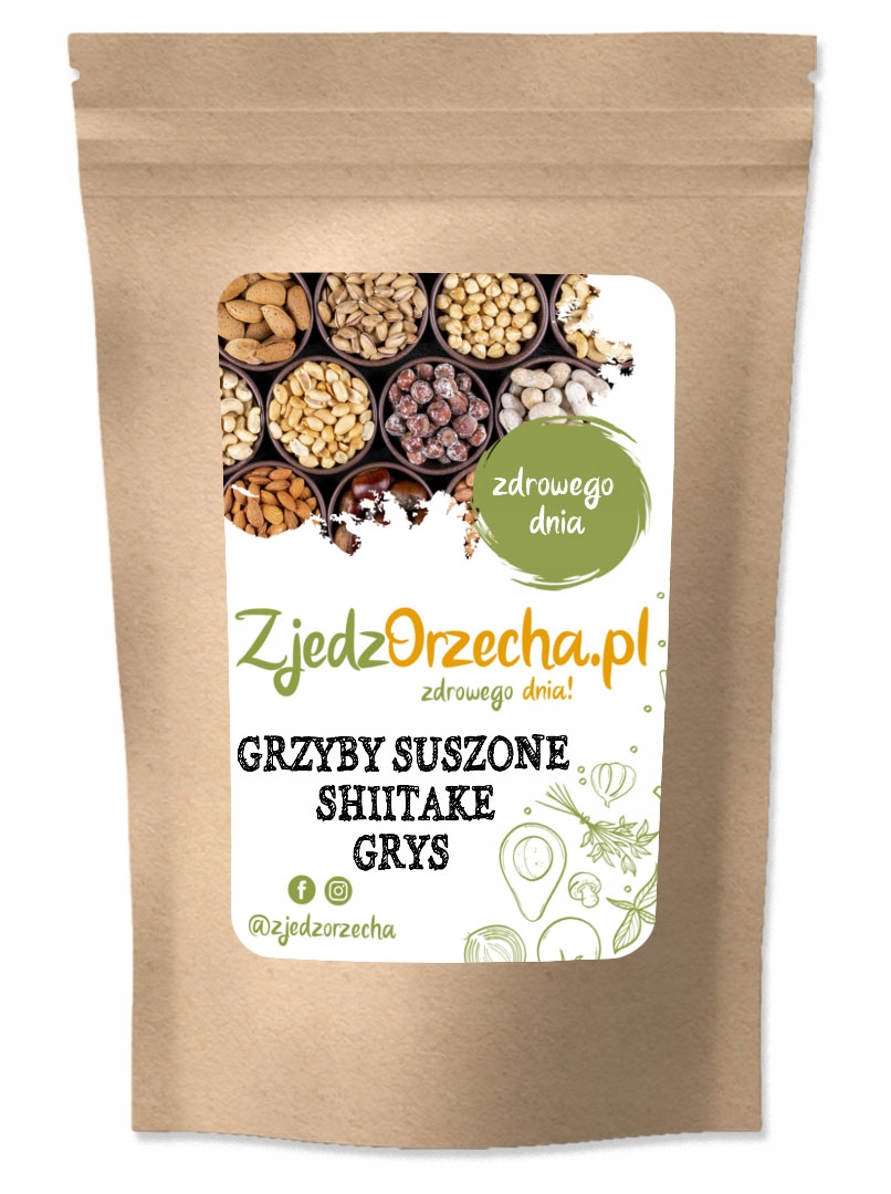 Levně Sušené houby Shiitake grys 10 kg recept