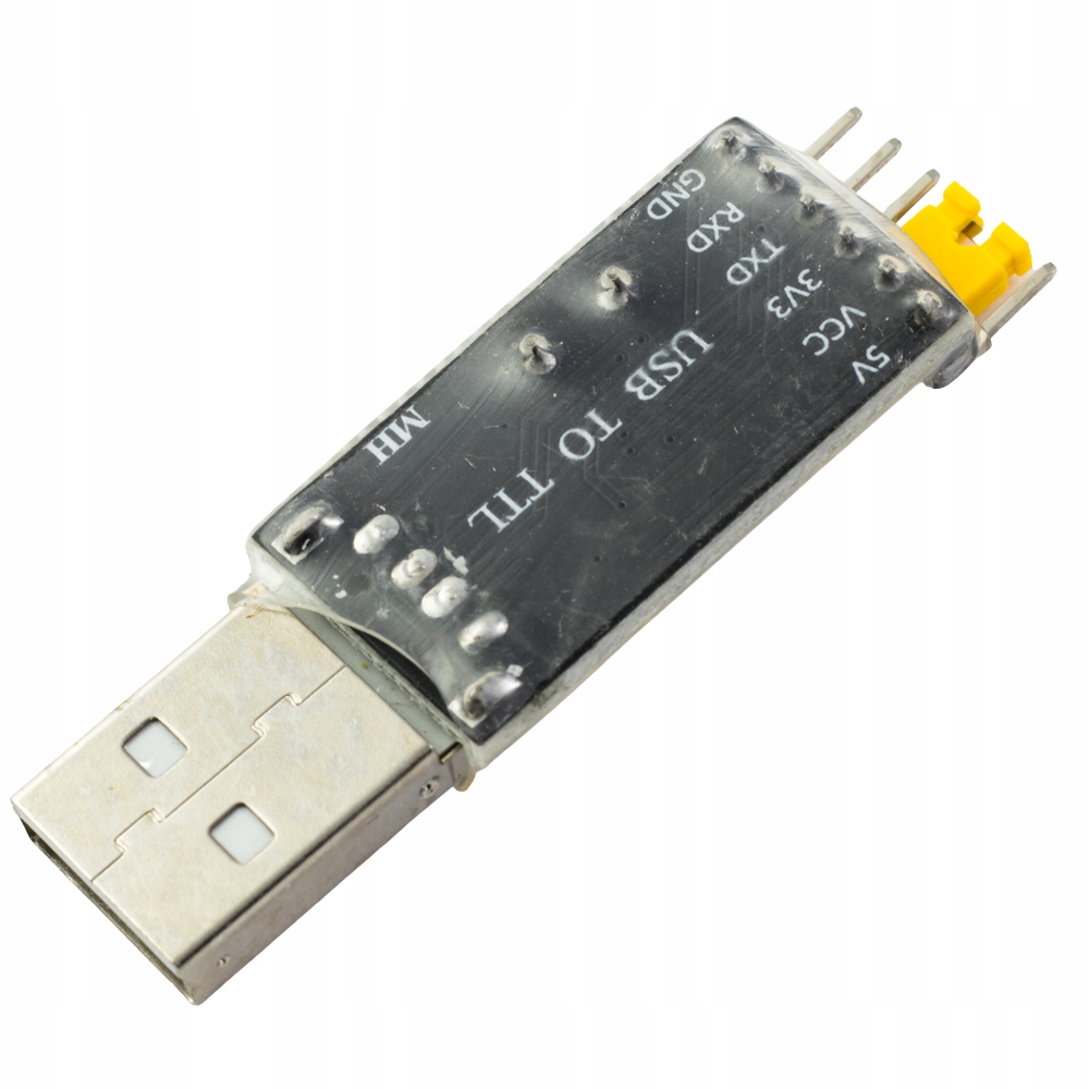 Konwerter USB-UART RS232 CH340 5V 3,3V Model Konwerter USB TTL CH340