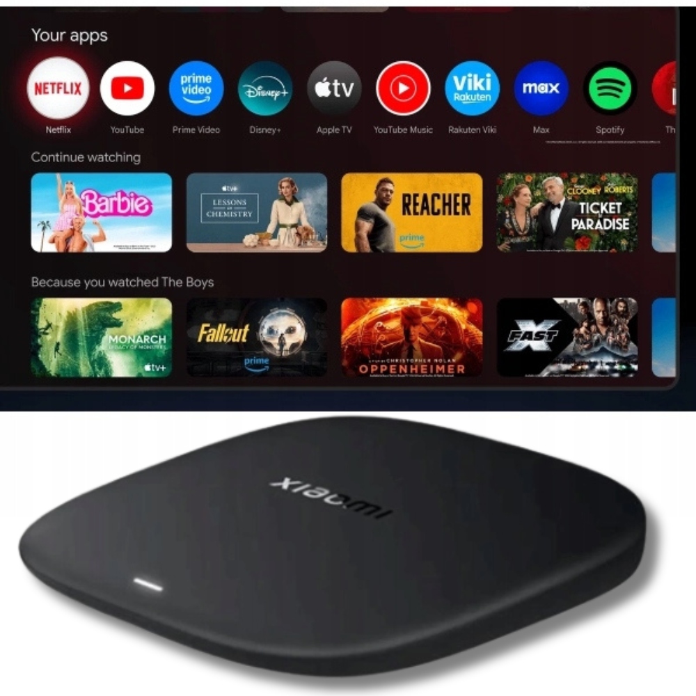 Přehrávač Xiaomi Smart Tv Netflix YouTube Google 4K 32GB
