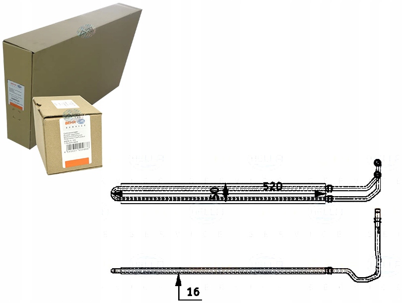 CHŁODNICA OLEJU [BEHR HELLA]