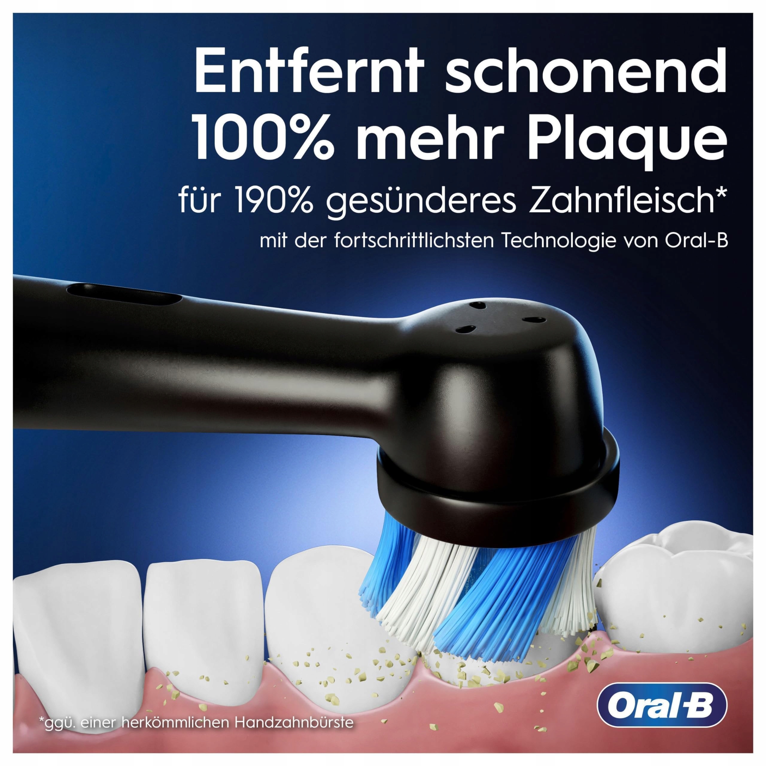 ORAL-B IO Series 6 Plus Szczoteczka Elektryczna 3 Końcówki 5 Trybów Szary — miniatura 2