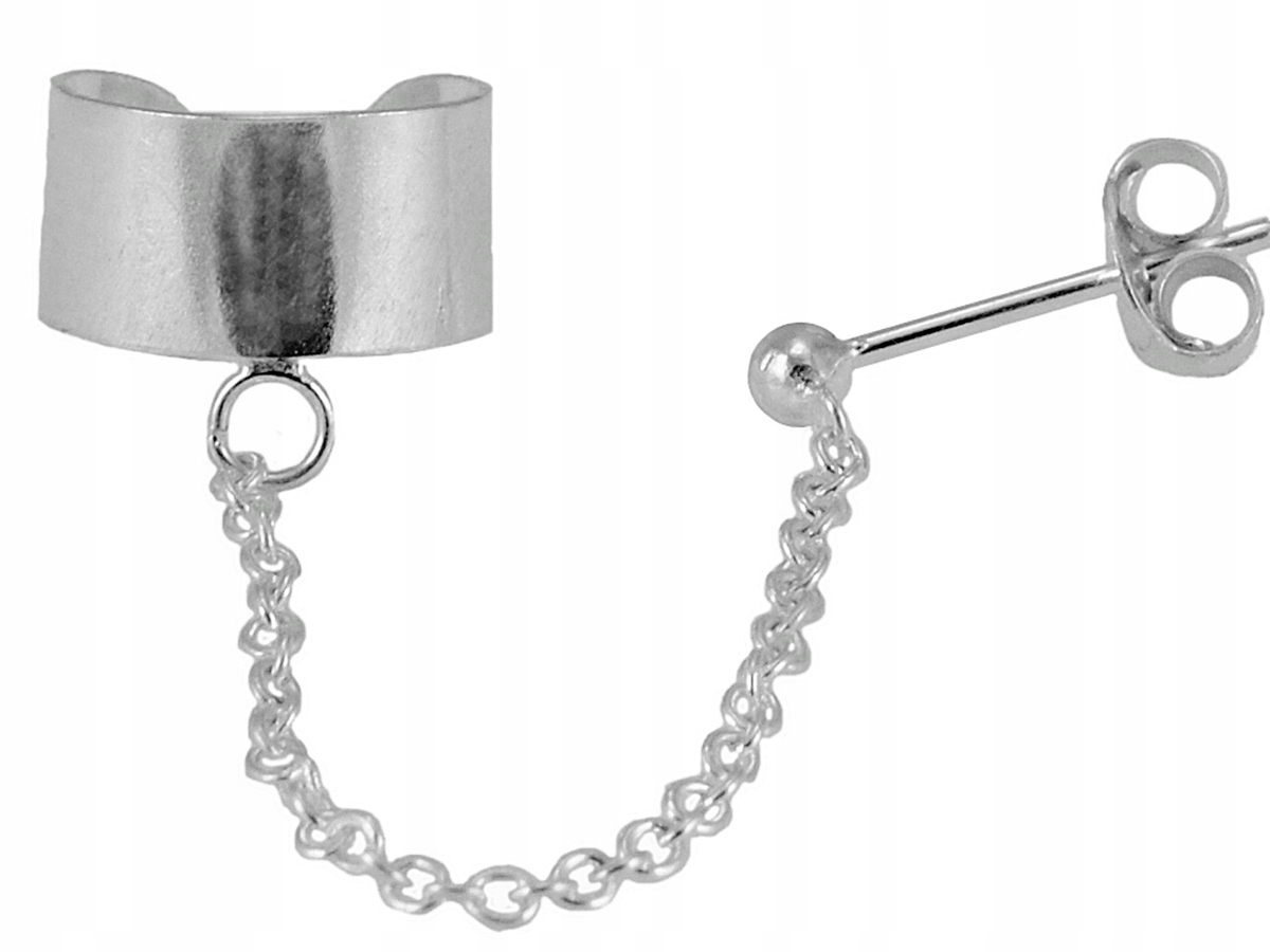 

Versil kolczyk nausznica oponka earcuff Srebro 925