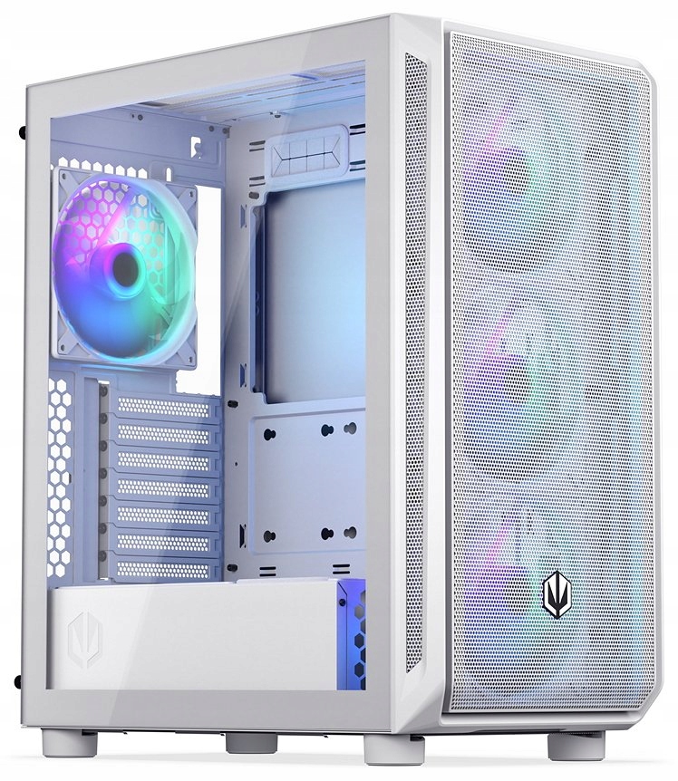 Endorfy skříň Arx 500 White Argb Atx 4x140 Argb fan (až 7 fans) 2xUSB