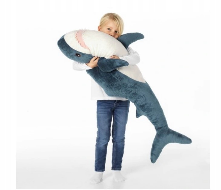 Ikea blahaj Duży rekin pluszak 100 CM Przytulanka Producent inny