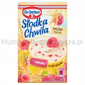 Levně Dr.Oetker Sladká chvíle Kaše Manna Malinová příchuť 49 G