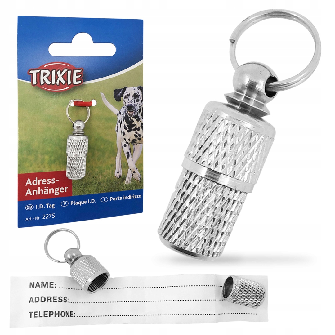 

Adresówka identyfikator dla psa Trixie Metalowa Sr