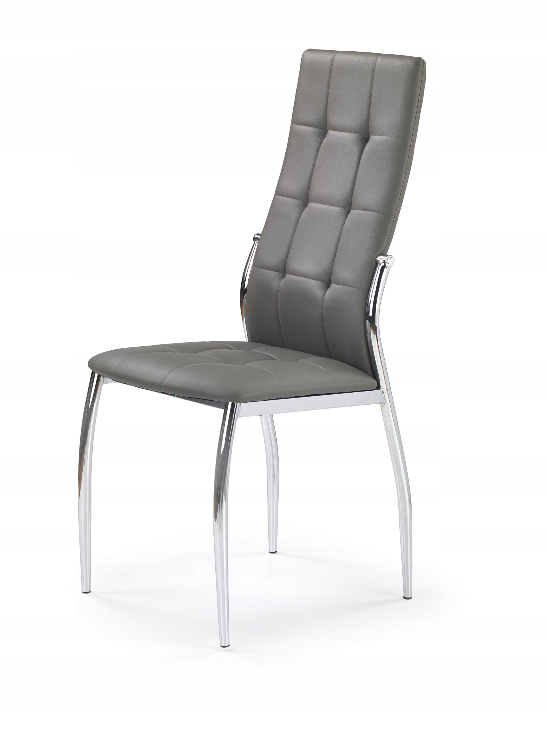 

Krzesło Master 902 Popiel Eko Skóra Chrom Glamour