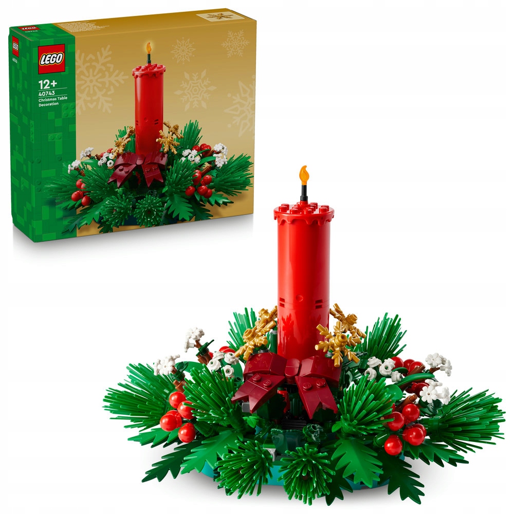 Lego Iconic 40743 Vánoční dekorace na stůl
