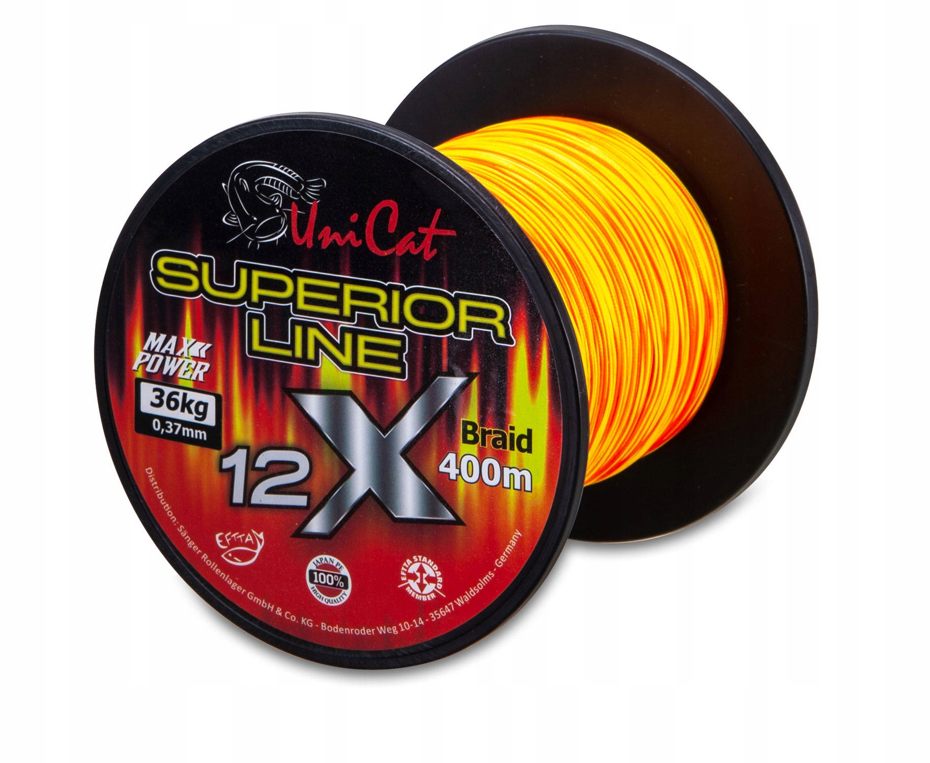 Šňůra Uni Cat Superior 12X 0,60 mm/400 m