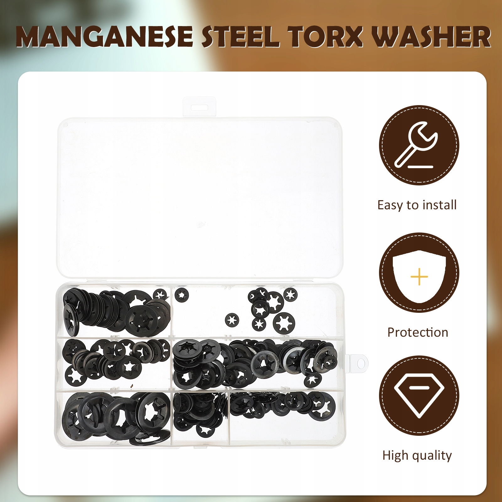 PODKŁADKI WCISKAJĄ PODKŁADKĘ OTWORU ZACISKÓW Kod producenta 13014464